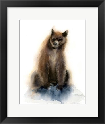 Framed Bear II Print