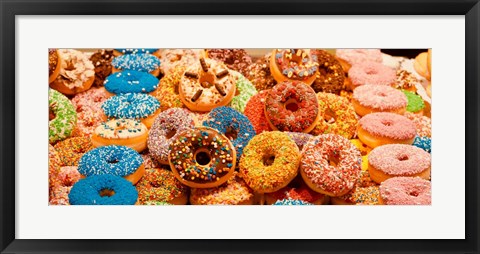 Framed Donut Forget Me Print