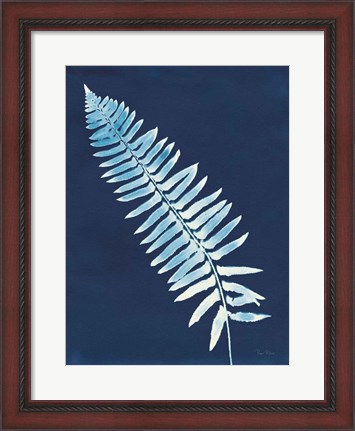 Framed Nature By The Lake - Ferns IV Print