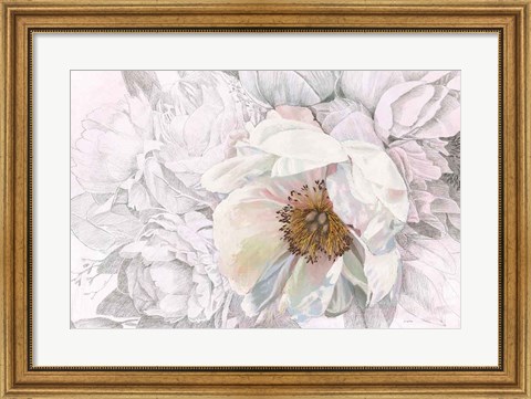 Framed Blooming Sketch Print
