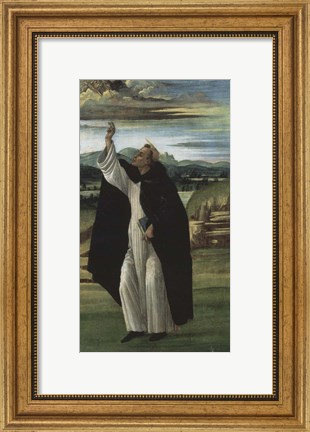 Framed Saint Dominic, 1490s Print