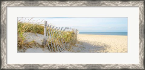 Framed Sandy Neck (panorama) Print