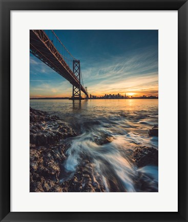 Framed Down by the Water 2 Print
