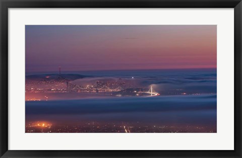 Framed Grizzly Beacon Print