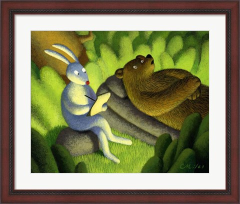 Framed It&#39;s a Jungle Out There Print