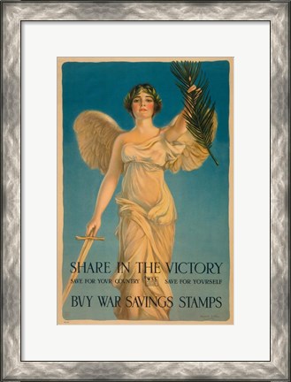 Framed Share in the Victory Print