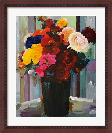 Framed Bold Bouquet Print