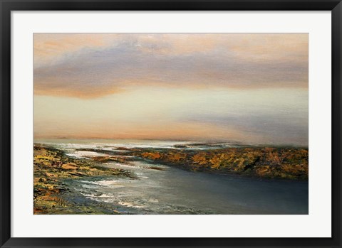 Framed Sunset Waters Print