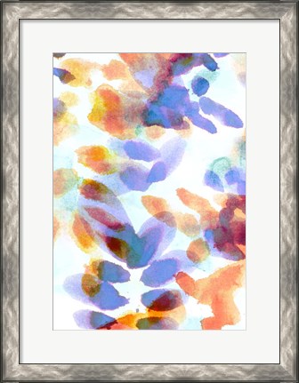 Framed Bloom Indigo Print