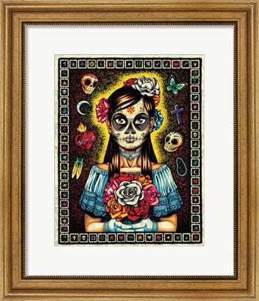 Framed Muerta Print