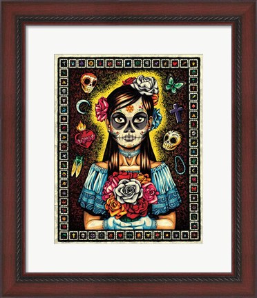 Framed Muerta Print