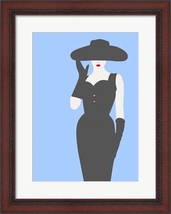 Framed Lady No. 13 Print