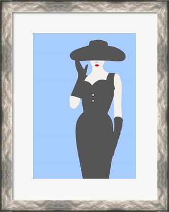 Framed Lady No. 13 Print