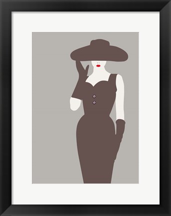 Framed Lady No. 15 Print