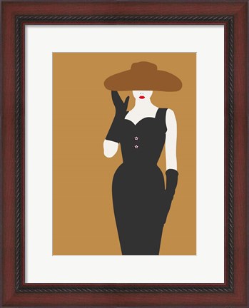 Framed Lady No. 16 Print
