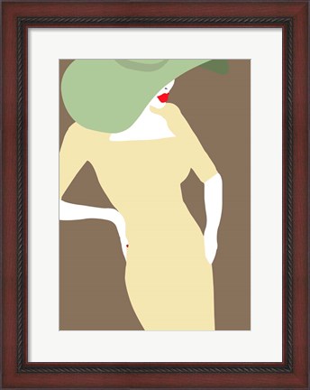 Framed Lady No. 19 Print