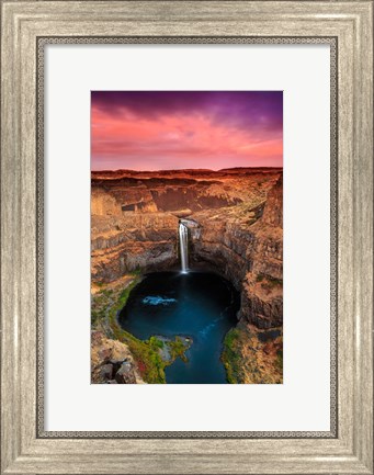 Framed Palouse Falls Print