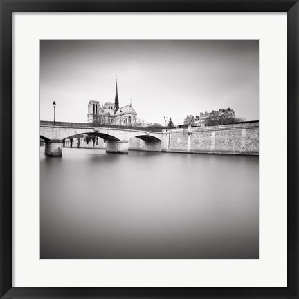 Framed Notre Dame I Print