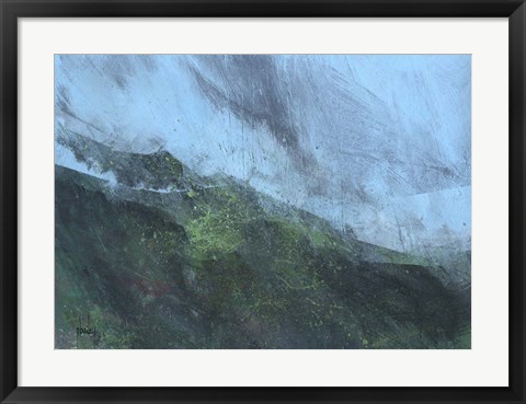 Framed Mountain Rain Print