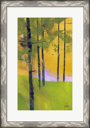 Framed Simple Spruce Print