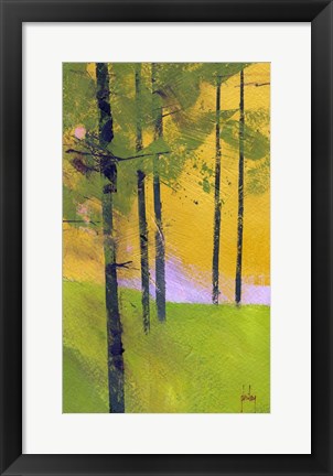 Framed Simple Spruce Print