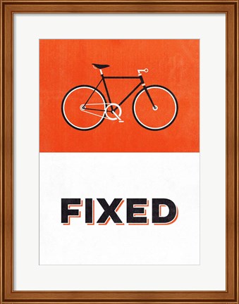 Framed Fixed Print