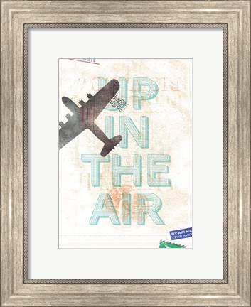 Framed Up in the Air Print
