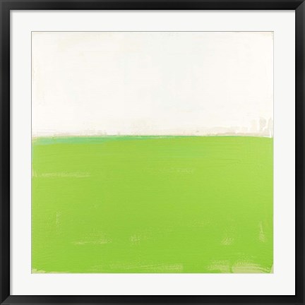 Framed Fresh Green Print