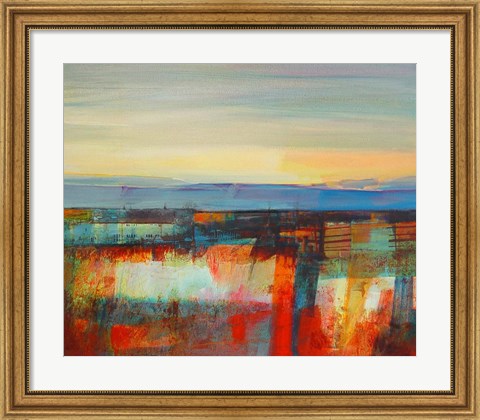 Framed Early Morning Light-Wadsworth Moor Print