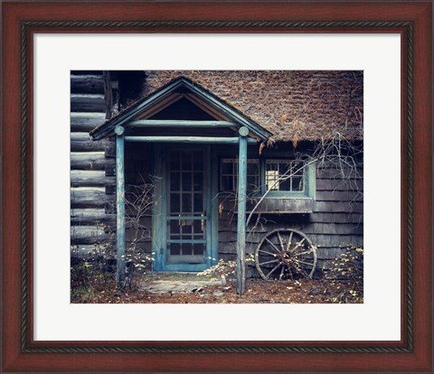 Framed Door to the Past Print