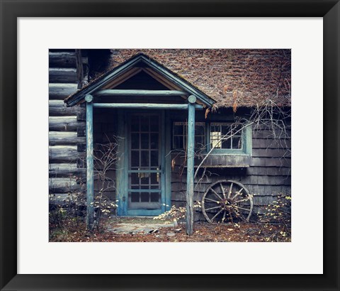 Framed Door to the Past Print