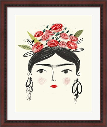 Framed Frida&#39;s Dreams II Print