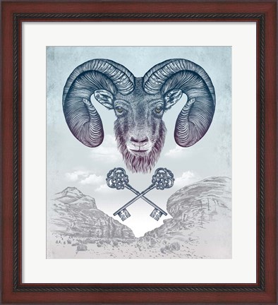 Framed Ram Print
