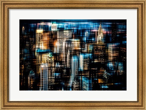 Framed Downtown I Print