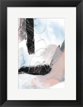 Framed Abstract Blush No. 1 Print