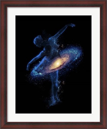 Framed Cosmic Dance Print