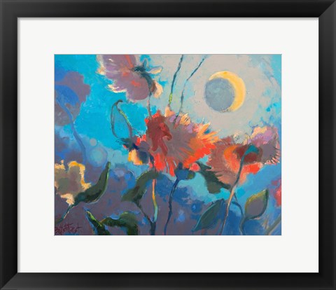 Framed Dahlia Moonglow Print