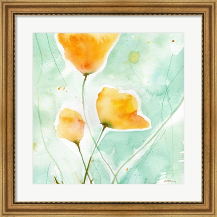 Framed Precious Poppies Print