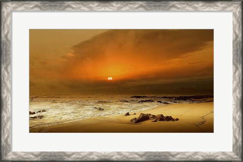 Framed Beach Print