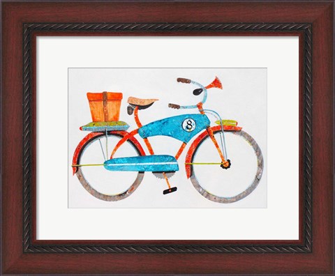 Framed Bike No. 8 Print