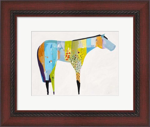 Framed Horse No. 27 Print