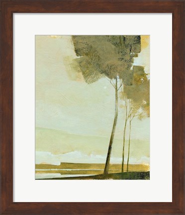 Framed Three Trees Print