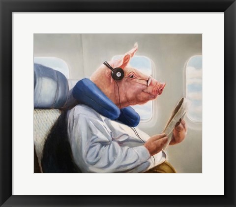 Framed When Pigs Fly No. 2 Print