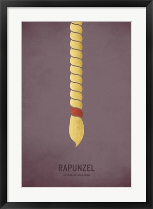 Framed Rapunzel Print