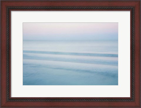 Framed Three Waves, Crescent Beach Print