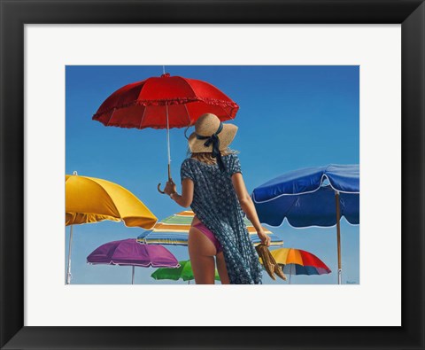 Framed Canopies Print