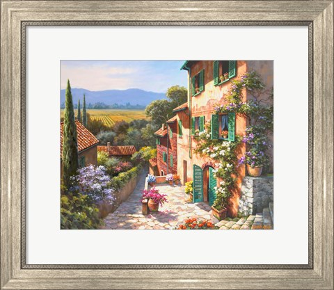 Framed Spring in the Valley Print