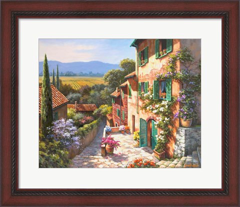 Framed Spring in the Valley Print