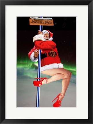 Framed North Pole Dancer Print