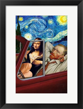 Framed Starry Night Print